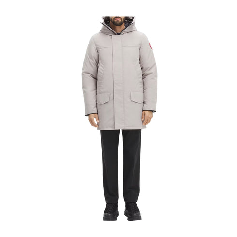 CANADA GOOSE Giacca imbottita Parka Uomo Langford medio Limestone - Francavilla Moda